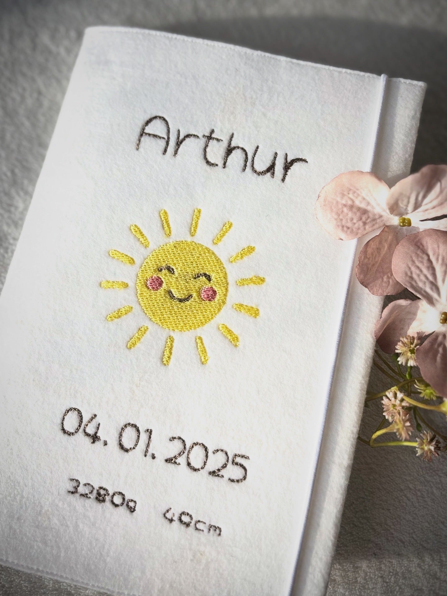 Gesundheitshefthülle weiss