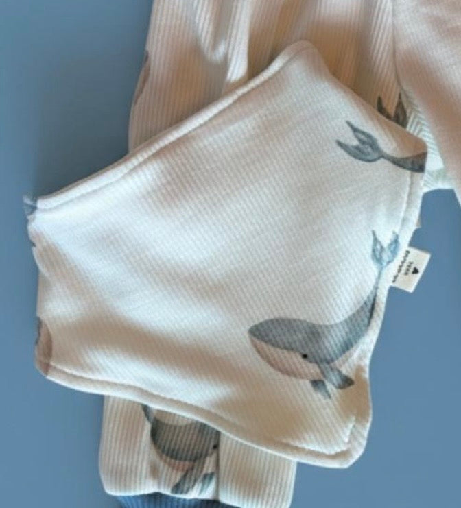Baby/Kleinkind Halstuch Walfisch