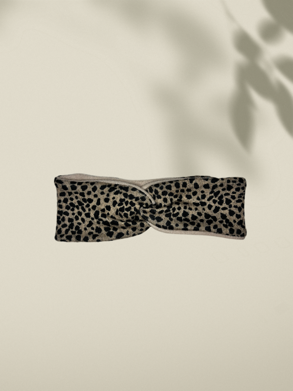 Knotenstirnband Gepard