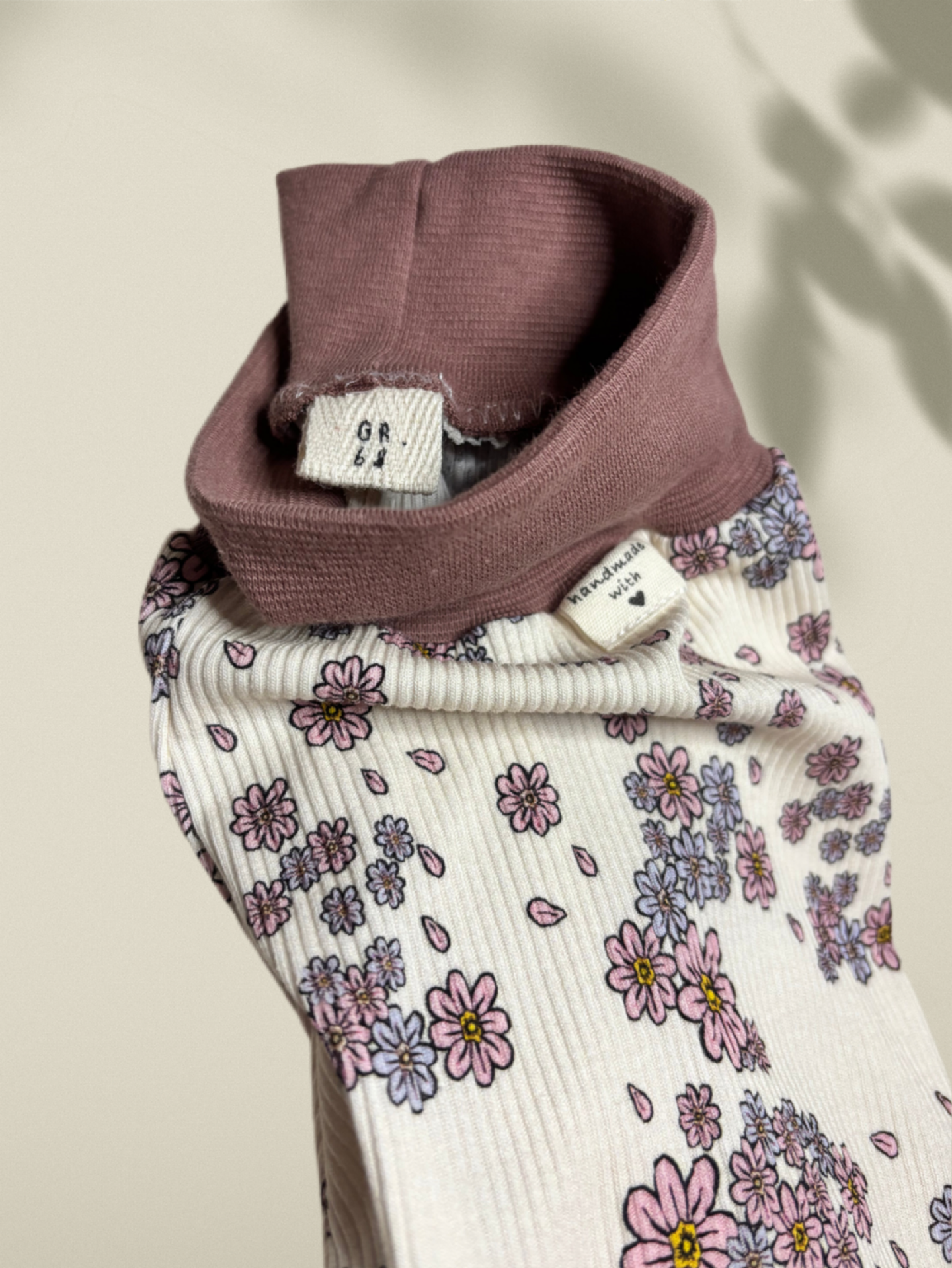 Babyhose Blumen Rippjersey