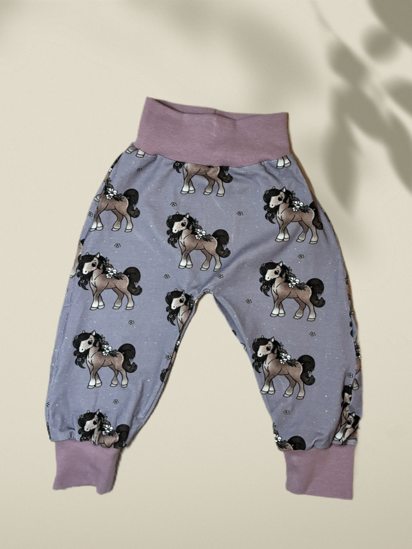 B-Ware Babyhose Pferdchen Gr. 74/80