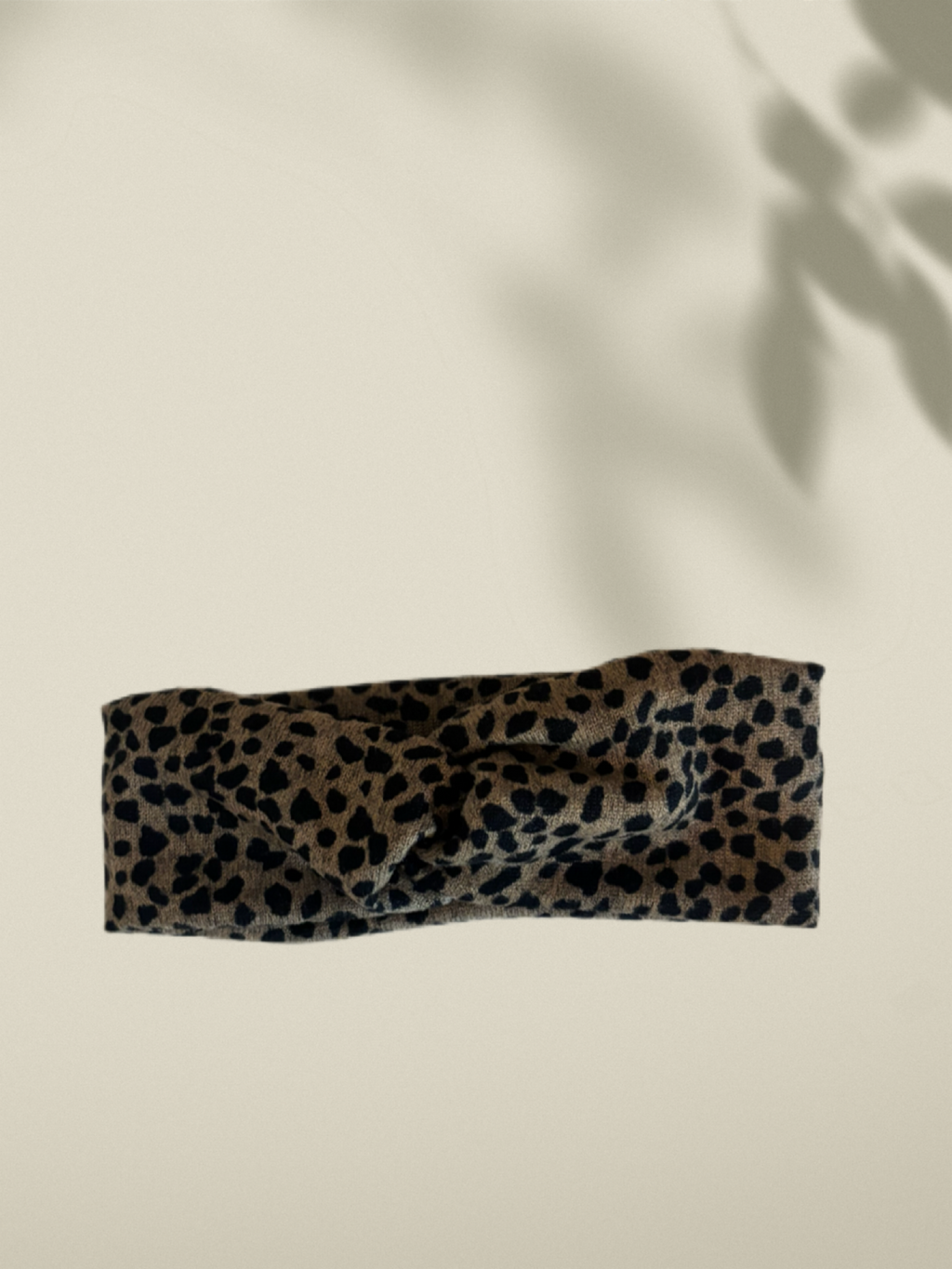 Knotenstirnband Gepard