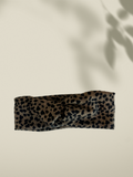 Knotenstirnband Gepard