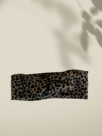Knotenstirnband Gepard
